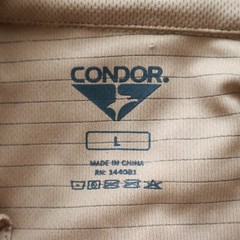 Condor 1/4 Zip Pullover Mens Large Tactical Combat Ripstop Mock Neck Long Sleeve