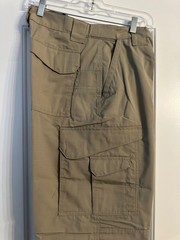 TRU-SPEC 24-7 Classic RipStop Lightweight Beige Cargo Tactical Pants, 32×34