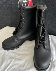 Rocco 5094 Men’s Black Speed Lace Military Combat Boot Brand New Size 7