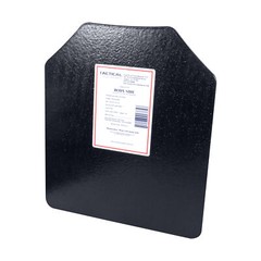 Level III AR500 Steel Body Armor 10×12 Flat Plate Coated – Quick Ship