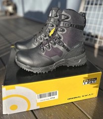 Original S.W.A.T. Alpha Fury 8″ Waterproof Tactical Boots Black Men’s 9/W 10.5