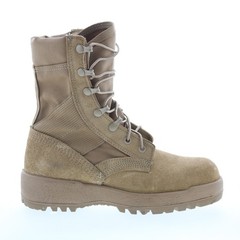 McRae DB-4 Hot Weather Made In USA 4CHW Mens Brown Wide Suede Tactical Boots