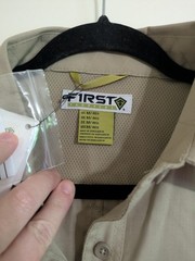 First Tactical Women’s V2 PRO DUTY Uniform V2 Shirt 112001 Silver Tan Size M