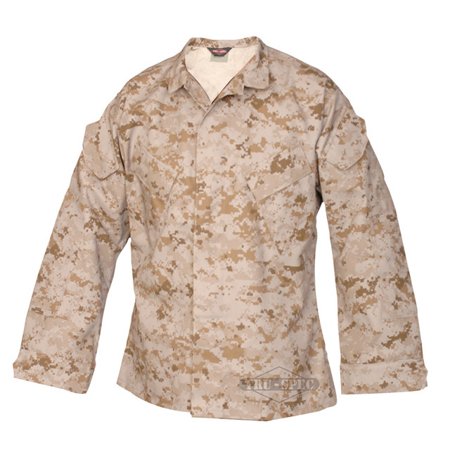 Tru-Spec Digital Desert Digital Battle Shirts 65/35 Poly/Cotton Twill