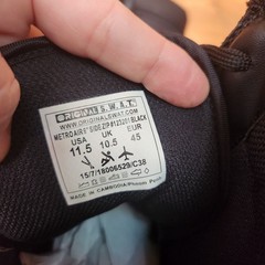 Original S.W.A.T. 123201 Men Metro Air 9″ Side-zip Tactical Boot Black Size 11.5