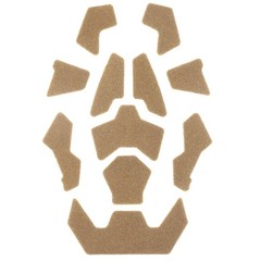 Brown Tactical Fast Helmet Magic Sticker Hook&Loop Fastener Sticky Sticker