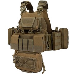 Quick Release Tactical Outdoor Vest for Ment Adjustable Breathable Weighted V…
