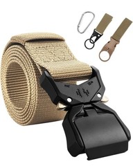 Men’s Military Tactical Belt Adjustable Buckle Gun Belt Quick Release Army Belts