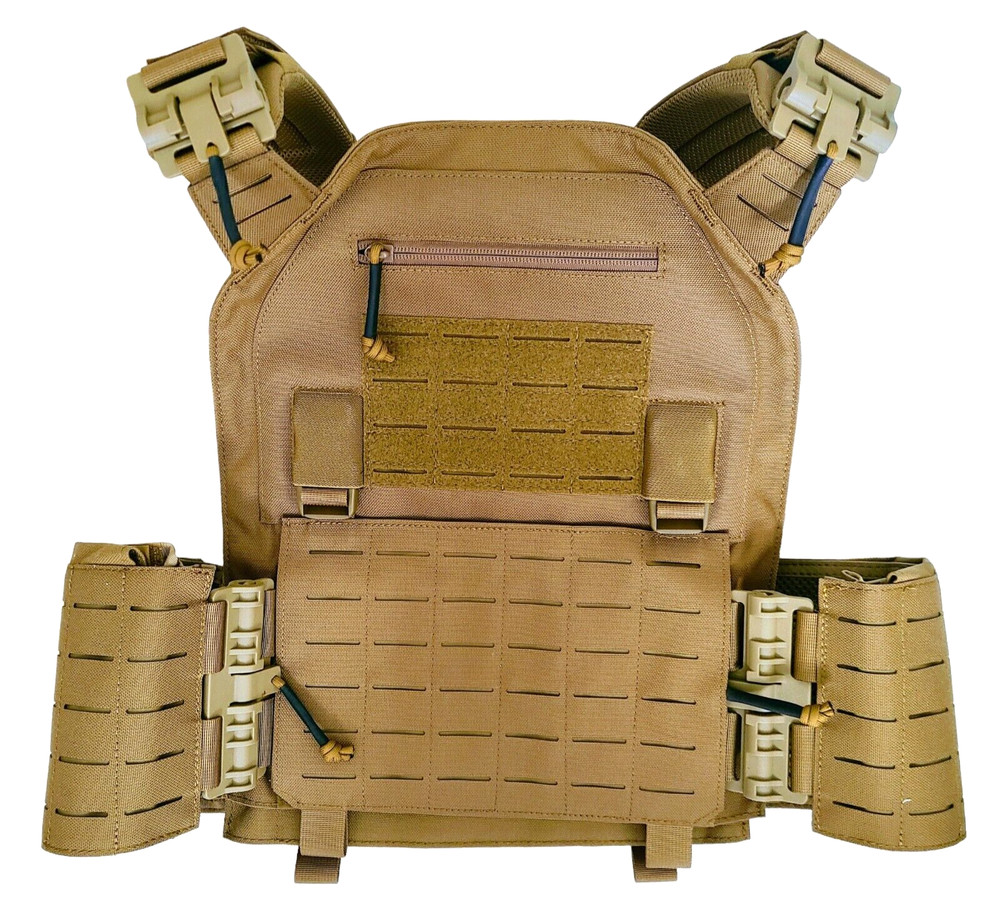 Scorpion Tactics v2 Quick Release Military Grade Tactical Outdoor Vest TAN