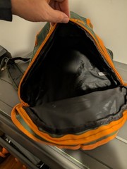 NRA-ILA Orange & Green Tactical Tote Camping Travel Bag MOLLE Backpack