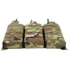 KRYDEX Tactical KTAR Front Flap 5.56 Triple Mag Magazine Pouch Placard Holder