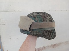Green camo helmet net Mesh for helmet Mesh cover for helmet Cell size is 1,5cm