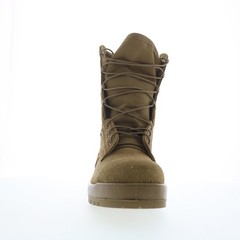 McRae Tactical HW CB Made In USA 8989 Mens Brown Wide Suede Tactical Boots 6