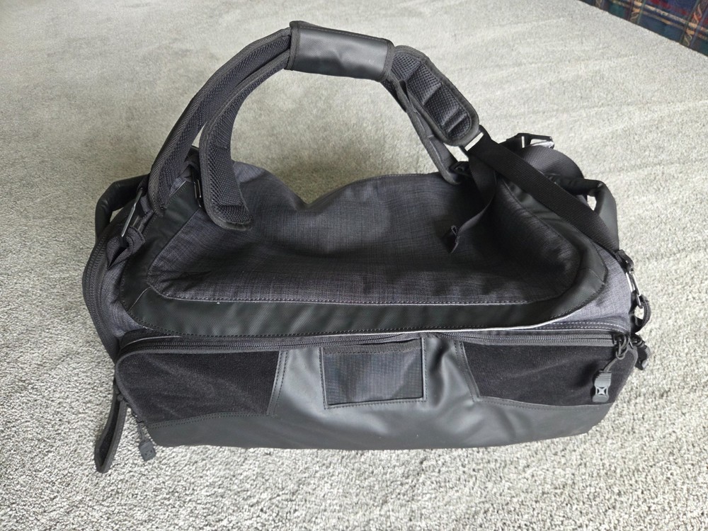 Vertx Contingency 45L Duffel Bag, Heather Black/Galaxy Black (VTX5090-HBKGBK)