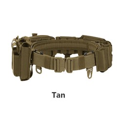 Patrol Tactical Waist bag CS Combat Molle Air Soft Belt 7-in-1 Storage bag Hikin
