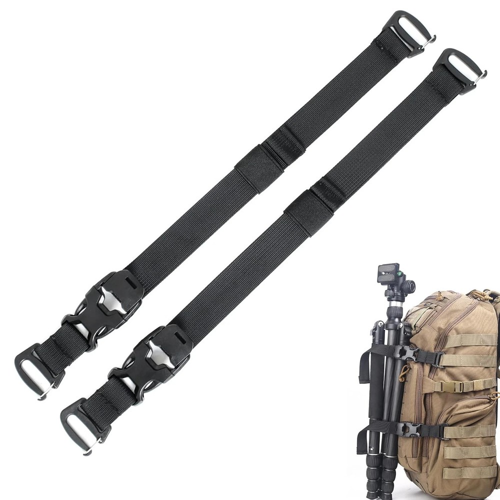 MOLLE Tactical Straps for Tripod, Gear & Backpack | Adjustable Tie Down Strap…