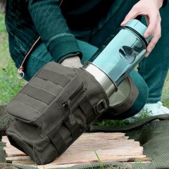 19/35/38oz Capacity Tactical Molle Water Bottle Bags Sport Fanny Bags Waist Pack