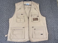 Blue Stone Safety Vest Men’s 4XL Tactical Concealed Carry Photography Fishing