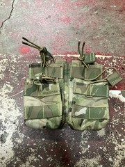 SHELLBACK TACTICAL Double Open Top Rifle Mag Pouch-MULTICAM