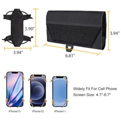 IDOGEAR Tactical Phone Case Universal Phone Pouch MOLLE Pouch Holder Hunting MC