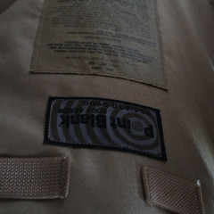 Point Blank Body Armor Vest Large Beige/Black Adjustable Chest Protection