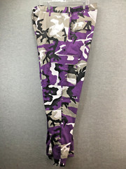 Rothco Uniform Camo Cargo Purple Gray Black Size XL REG Cotton Blend