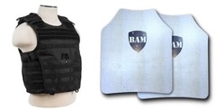 Body Armor | Bullet Proof Plates | Level IIIA 3A 10×12 -Exp BLACK MED-XXL
