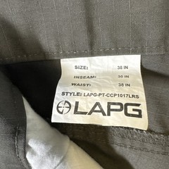 LA Police Gear Urban Ops Tactical Pants Gray Size 38×30 Preowned Excellent