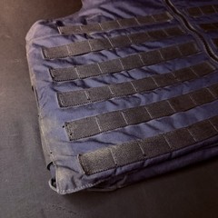 PB Tactical 3A Carrier Vest Size XL 52 Long Blue Ballistic IIIA w/Vented Padding