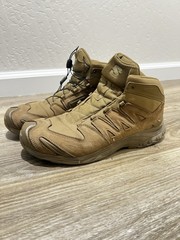 Salomon XA FORCES MID Coyote Brown Tactical Boots Shoes 11.5