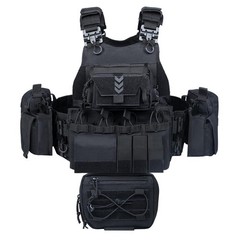 Quick Release Tactical Outdoor Vest for Ment Adjustable Breathable Weighted V…