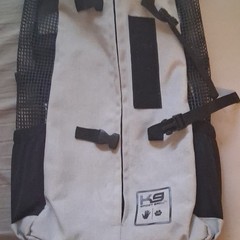 K9 Sport Sack Tactical Backpack White/Black Buckle Closure Unisex Adults