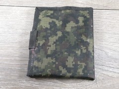 Digital Camo Roll-Up Organizer Pouch Clear Pockets Tactical Utility Tool Gear