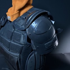 GALLS Impact Armor Size Large/XL Black Impact Armor w/Ballistic Plate Pocket