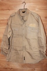 Propper Long Sleeve Button Down Work Shirt Men’s XXL Tan Military