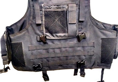 Unbranded Military Style Tactical Vest Combat Assault Plate Carrier Black