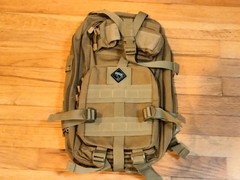 TACTICAL RANGE BACKPACK MOLLE INTERNAL PISTOL HOLDER FITS KELTEC SUB2000 BUG OUT