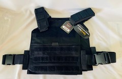 LOT- Armored Republic AR500 10×12 Level 3+ Armor Plate, Carrier, Pad, MORE- NEW!