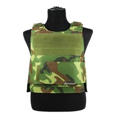 Down Body Armor Plate Tactical Carrier Vest Camo Hunting Combat Cloth Waistcoat