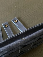 Safariland Protech TP12C Navy Utility Pouch 8X7″ Zipper Closure Molle 7 Dividers