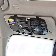 Car Sun Visor Organizer, Auto Interior Accessories Pocket Organizer – Car Truck
