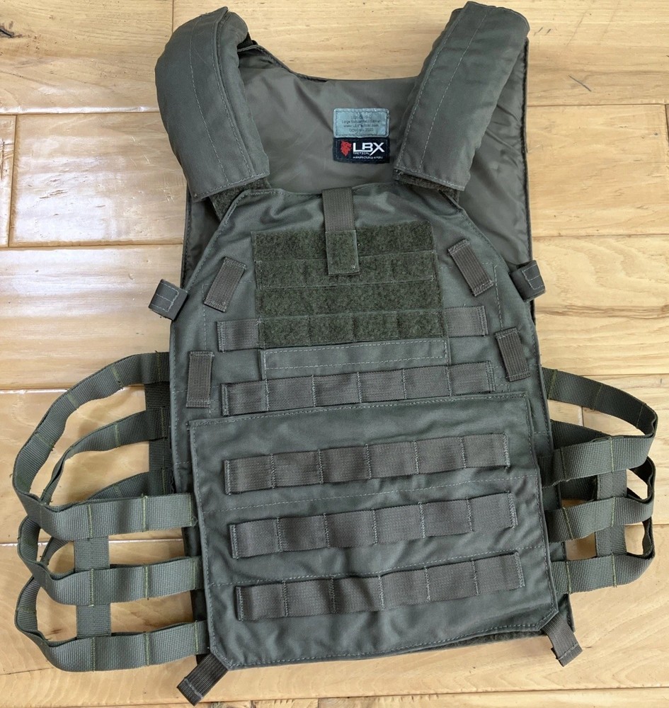 London Bridge LBX-0300 Modular Plate Carrier Mas Grey Size – LARGE