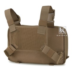 KRYDEX Chest Bag Chest Recon Bag Tactical Front MOLLE Pack Bag Large Capacity