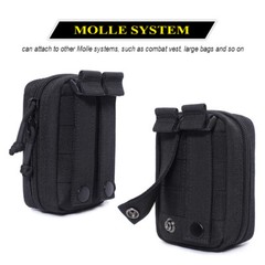 Tactical Molle EDC Bag Cellphone Pouch Holder Utility Gadget Green Organizer Bag