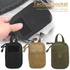 Waterproof Nylon Multi Purpose MOLLE EDC Waist Utility Pouch Tactical Waist Bag