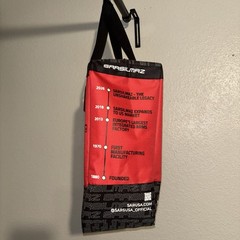 Sarsilmaz SAR9 NRA Show Tote Bag Golden Ticket Promo Gun Range Gear Red Black