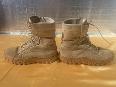 ROCKY S2V Special Ops Tactical Boots Tan Men’s 11 Wide Solid Vibram Made In USA