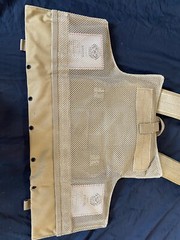 Tactical Vest COYOTE FDE Tan Plate Carrier W/ 2 10×12 Curved Lvl 4 Plates/ Sides