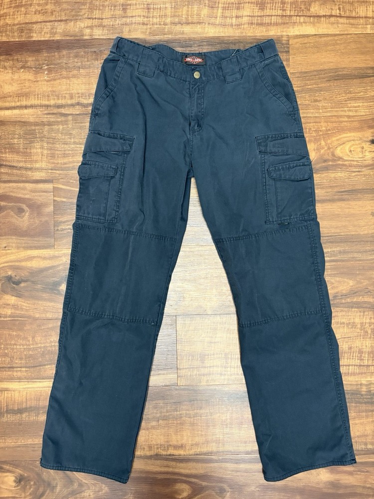 TRU-SPEC Women’s Black Tactical Cargo Pants Size 14 Cotton Blend