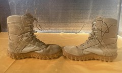 ROCKY S2V Special Ops Tactical Boots Tan Men’s 11 Wide Solid Vibram Made In USA